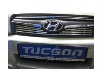 Накладка для решетку радиатора d10 для Hyundai Tucson (2004-2009)
